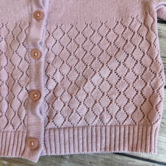Gymboree Pink Cardigan Sweater - Picture 5 of 8